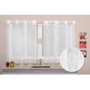 Ver imagem 1 de Cortina Cozinha Rendada 2 80m X 1 50m:branco