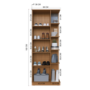 Ver imagem 4 de Sapateira 1 Porta com Espelho Paris Fidelitá Freijó