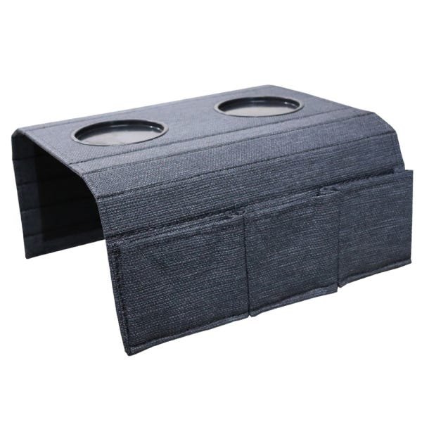Esteira Porta Copo Braça Para Sofá Cinza - D'Rost - 1