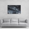 Quadro Decorativo Ponte do Brooklyn NY Preto e Branco - PEQUENO - 1