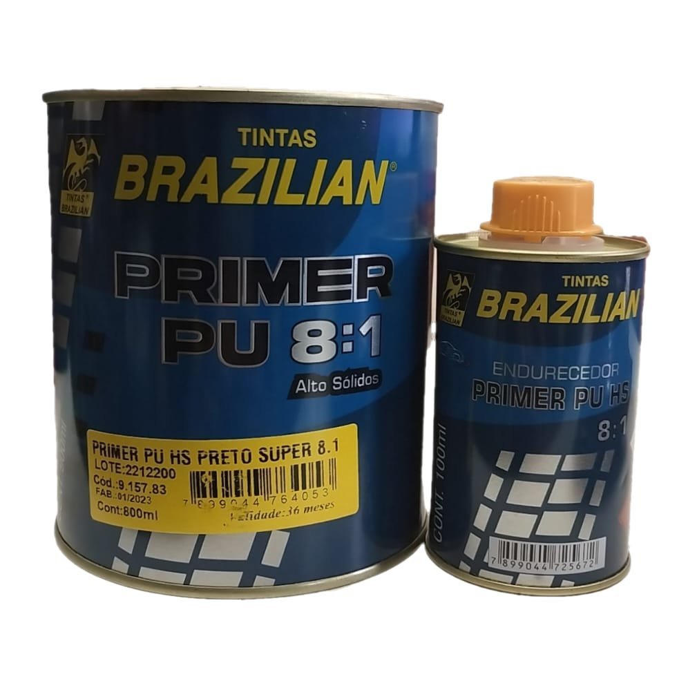 Primer Pu Hs Preto Super 8.1 Brazilian - 1