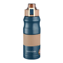 Ver imagem 3 de Garrafa Térmica Inox 500ml Isotérmica Camping Academia Azul