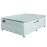 Cama Box Casal Queen Colchão Espuma D33 Pillow Top New Millenium Branco Hellen - 2