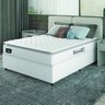 Cama Box Casal Queen Colchão Espuma D33 Pillow Top New Millenium Branco Hellen - 1