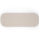 Ver imagem 6 de Kit 02 Puffs Decorativos Orgânico para Living Quarto 160cm Doha W01 Bouclê Creme - Lyam Decor