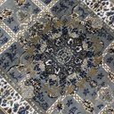 Ver imagem 7 de Passadeira Persa Royal Cinza 75x200cm Fio Acetinado - Decoração para Corredor