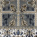 Ver mais imagens de Passadeira Persa Royal Cinza 75x200cm Fio Acetinado - Decoração para Corredor