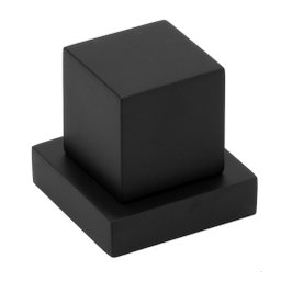 Kit 4 Acabamento de Registro Quadrado Preto/black 1/2 ou 3/4 - 2