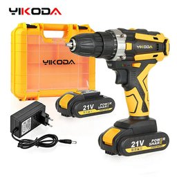 Furadeira Elétrica Recarregável sem Fio, Chave de Fenda Multifunções, - Yk-fm21-1 - 2