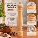 Ver imagem 3 de Moedor de Madeira e Cerâmica 26cm Resistente Mimo Style
