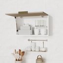 Ver imagem 4 de Armário Aéreo Planejado 1 Porta Basculante 60cm Ipanema CabeCasa MadeiraOriginals