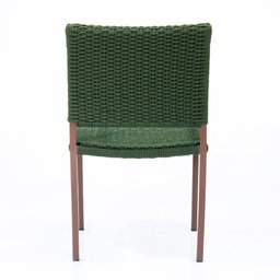 Jogo de Mesa Ripada 90cm + 4 Poltronas para Jardim - 7