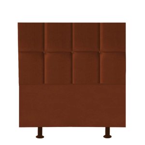 Cabeceira para Cama Box Solteiro 90 Cm Poliana:terracota