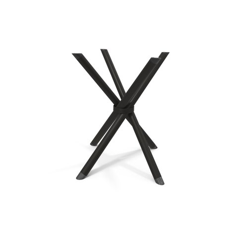 Base para Mesa de Jantar Kappesberg Volga M008 Preta S/ Tampo