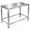 Ver imagem 2 de Bancada Inox 100x50 Mesa de Trabalho Profissional