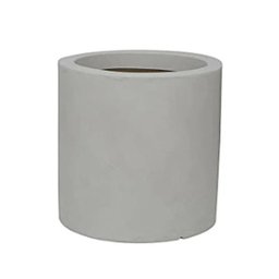 Vaso Cilindro 40 X 40 Cm Branco Vasart - 1