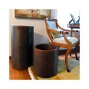 Ver imagem 2 de Vaso Cilindro 40 X 40 Cm Branco Vasart