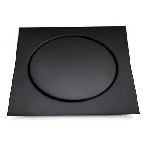Ralo Inteligente Click Inox 15x15 Cm Quadrado Banheiro Preto Lavabo Veda Cheiro