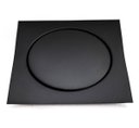 Ver imagem 1 de Ralo Inteligente Click Inox 15x15 Cm Quadrado Banheiro Preto Lavabo Veda Cheiro