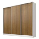 Ver imagem 4 de Guarda Roupa Casal 100% Mdf Madesa Royale 3 Portas de Correr