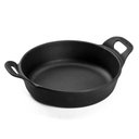 Ver imagem 2 de Kit 3 Travessas Redonda 18 Cm 0,9l em Ferro Fundido Panela Mineira