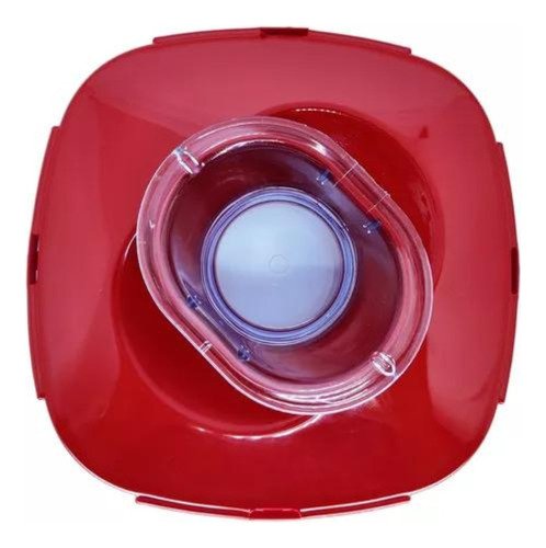 Tampa para Copo Liquidificador Arno Power Max Ln54/ln55/ln56 - Vermelho - 2