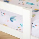 Ver mais imagens de Mini Cama Infantil Branco Madeira Montessori Casinha com Estrado Wilma Idimex
