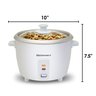 Elite Gourmet Erc-003 Panela Elétrica de Arroz 3 Xícaras Branca - 7