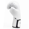 Luva de Boxe / Muai Thay / Kickboxing Prisma Fheras - Branco - 08 Oz - 2