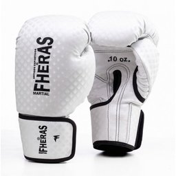 Luva de Boxe / Muai Thay / Kickboxing Prisma Fheras - Branco - 08 Oz - 1