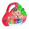 Pianinho Morango Bebê Brinquedo Infantil Educativo Musical - 1
