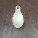 Ver imagem 5 de Vaso Decorativo Enfeite Casa Cerâmica 41x13x13cm Marfim