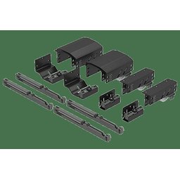 Sistema Deslizante Dominus Top (20 a 50 Kg) para 03 Portas Rometal 01 kit - 1