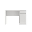 Ver imagem 2 de Escrivaninha com 1 gaveta e 1 porta Office Morada Branco Demóbile