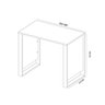 Mesa Para Computador Office Morada Branco - Demóbile - 3