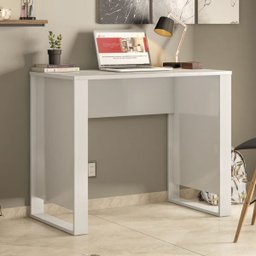 Mesa Para Computador Office Morada Branco - Demóbile - 1