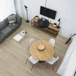 Piso vinílico Clicado EspaçoFloor Solid Plank Easy Figueira Caixa c/ 2,20m² - 2