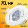 Spot Led Taschibra Alltop 5w Redondo Embutir Mr16 38° - Luz Neutra 4000k - 2