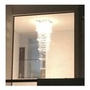 Ver imagem 2 de Lustre para Pé Direito Duplo de Cristal Legítimo 2 Mts - Transparente