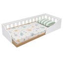 Ver imagem 2 de Cama Infantil 94,5 cm Montessoriana Bca Branco/Lamina Mel - BRV