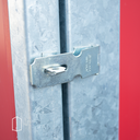 Ver imagem 5 de Deposito de Aço Mod 04 Vermelho Porta de Correr 1,11 X 1,90 X 2,10m