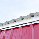 Ver imagem 4 de Deposito de Aço Mod 04 Vermelho Porta de Correr 1,11 X 1,90 X 2,10m