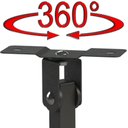 Ver imagem 2 de Suporte Projetor Datashow Teto Braço 20 Cm Preto