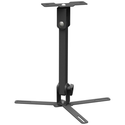 Suporte Projetor Datashow Teto Braço 20 Cm Preto