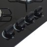 Cooktop Gás 4 Bocas Ultra Chama 127v/220v Preto - 4