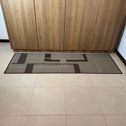 Tapete Passadeira Sisal Lancer 1,00m x 66cm PS40 Marrom