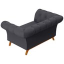 Ver imagem 3 de Sofá 150cm 1 Lugar Base Madeira C-03 Corano Cinza