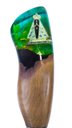 Ver imagem 7 de Faca Nossa Senhora 39cm Aço Inox 420 Cabo Híbrido Luxo Bainha