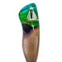Ver imagem 7 de Faca Nossa Senhora 39cm Aço Inox 420 Cabo Híbrido Luxo Bainha