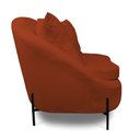 Ver imagem 6 de Poltrona Decorativa Orgânica Pé de Metal Preto Zaya Bouclê C05 - D’Rossi